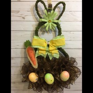 Moss Grapevine Easter Bunny